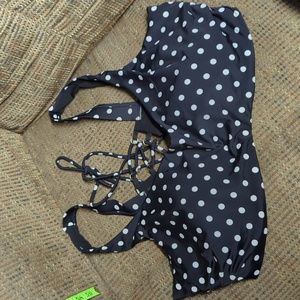 Ashley Graham x plus size swim top nwt